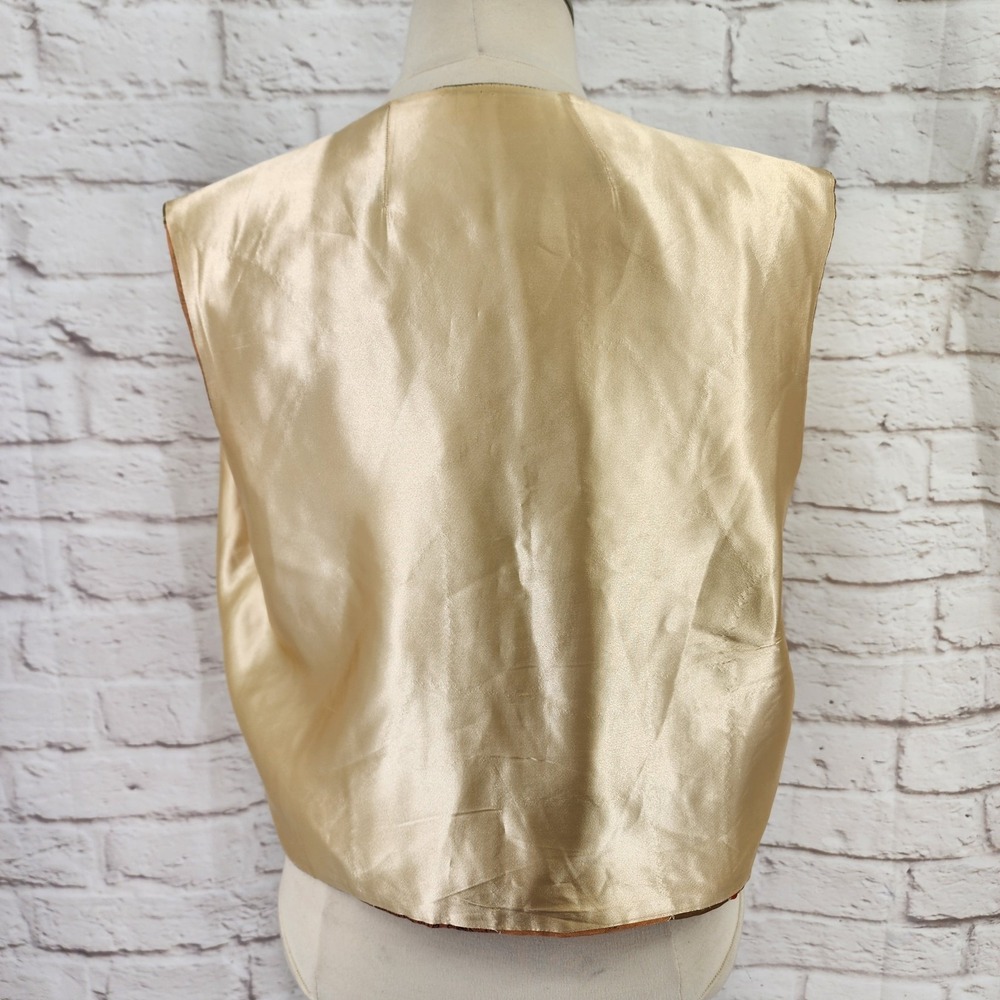 Patchwork Vest In Multicolor By Unknown Brand - image 7